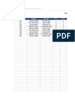 Planilla de Excel de Administracion de Alquileres