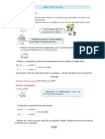 Multiplicação de Decimais