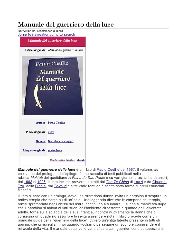 Manuale | PDF