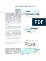 Medición de Diferencias de Altura - Parte 1