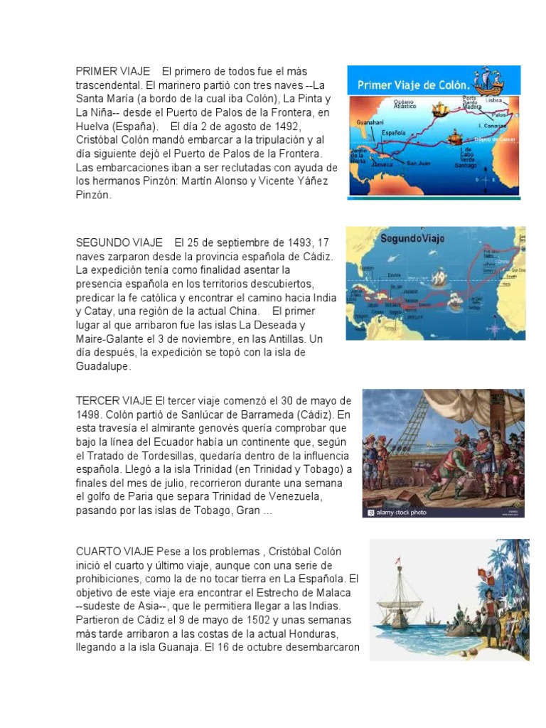 Primer Viaje | PDF | Cristobal colon | Método científico