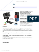 SQ23 Mini DV Câmera. Instruções. Português