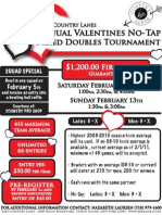 Rab's Annual Valentines Mixed Doubles Tournament