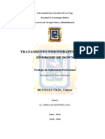 Tratamiento Fisioterapeútico en Síndrome de Down PDF