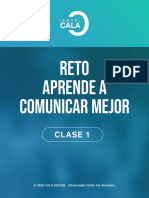 Reto Aprende A Comunicar Mejor 2020 Clase 1 PDF