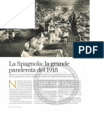 La Spagnola la grande pandemia del 1918.-mesclado