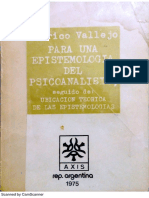 vallejo - para una epistemología del psicoanálisis, seguido de ubicación teórica de las epistemologías.pdf