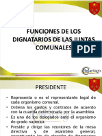 Capacitación Dignatarios