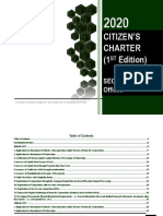 SEC CITIZENS CHARTER 2020 1st Edition Extension Office