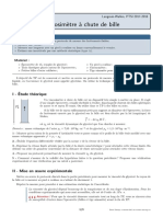 TP m1 Frott-Fluides