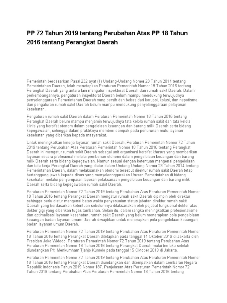 pp-72-tahun-2019-tentang-perubahan-atas-pp-18-tahun-2016-tentang