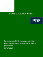 Pembelajaran Klinik