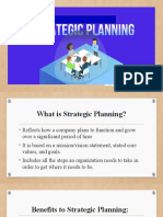 Strategic Planning - Gap Analysis