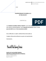 Carta Laboral TP