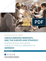 Undocumented Migrants and The Europe 2020 Strategy:: Making Social Inclusion A Reality For All Migrants in