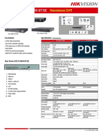 Especificaciones DVR PDF