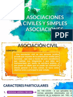 Asociaciones Civiles y Simples Asociaciones