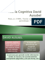 Teoría de la recepción significativa de Pozo sobre el aprendizaje verbal