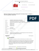 Revisar Entrega de Examen Evaluaci N Formativa Inicial PDF