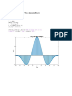 Exercise:D1 B. Observation of ACF For A Sinusoidal Wave