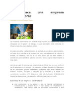 Empresas Constructoras