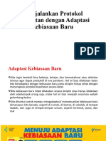 Menjalankan Protokol Kesehatan Dengan Adaptasi Kebiasaan Baru