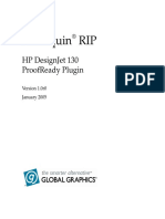 Harlequin Rip: HP Designjet 130 Proofready Plugin