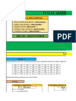 Tugas Akhir Statistik Ekonomi Dan Bisnis: Kelas: Akuntansi B