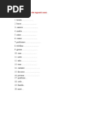 VERBO ESSERE (1)