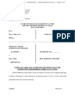 1 Complaint Eric C Blue Debtor William T Neary United States Trustee PDF