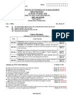 Make Up Test Question Paper - Eeem2018-19