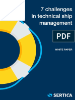 SERTICA - 7 Challenges in Technical Ship Management