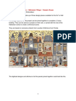 Halloween Village - Vampire House PDF