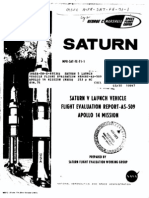 Saturn V Launch Vehicle Flight Evaluation Report - AS-509 Apollo 14 Mission