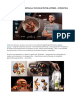 Técnicas de Fotografía Gastronómica Publicitaria - Domestika