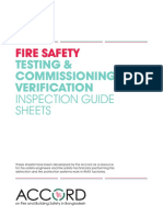 Testing Commissioning Verification Inspection Guide Sheets