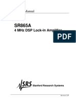 SR865Am Manual PDF