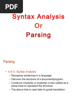 PCD 1.4 Syntax Analysis