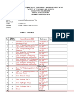 SYLLABUS - TAXATION Revised Arie