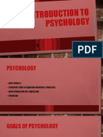 Intro To Psych 2020