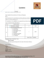 Quotation For Payment GateWay Integration PDF