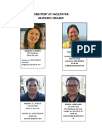 Directory of Facilitator PDF