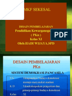 Xi 14.2 Sistem Demokrasi Pancasila