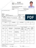 Application Form Project PDF