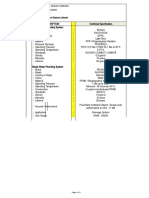 Cold Water Pipe & Acoustic Sanitary Pipe Specification