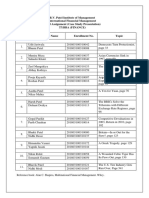 IFM - Field Assignment