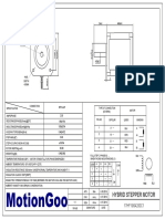 Motiongoo Stepper Motor Drawing-17HF19S4200C1