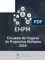 EHPM 2019: Análisis sociodemográfico de El Salvador