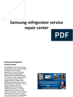 Samsung Refrigerator Service Repair Center
