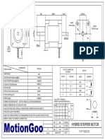 Motiongoo Stepper Motor Drawing-17HT19D4200